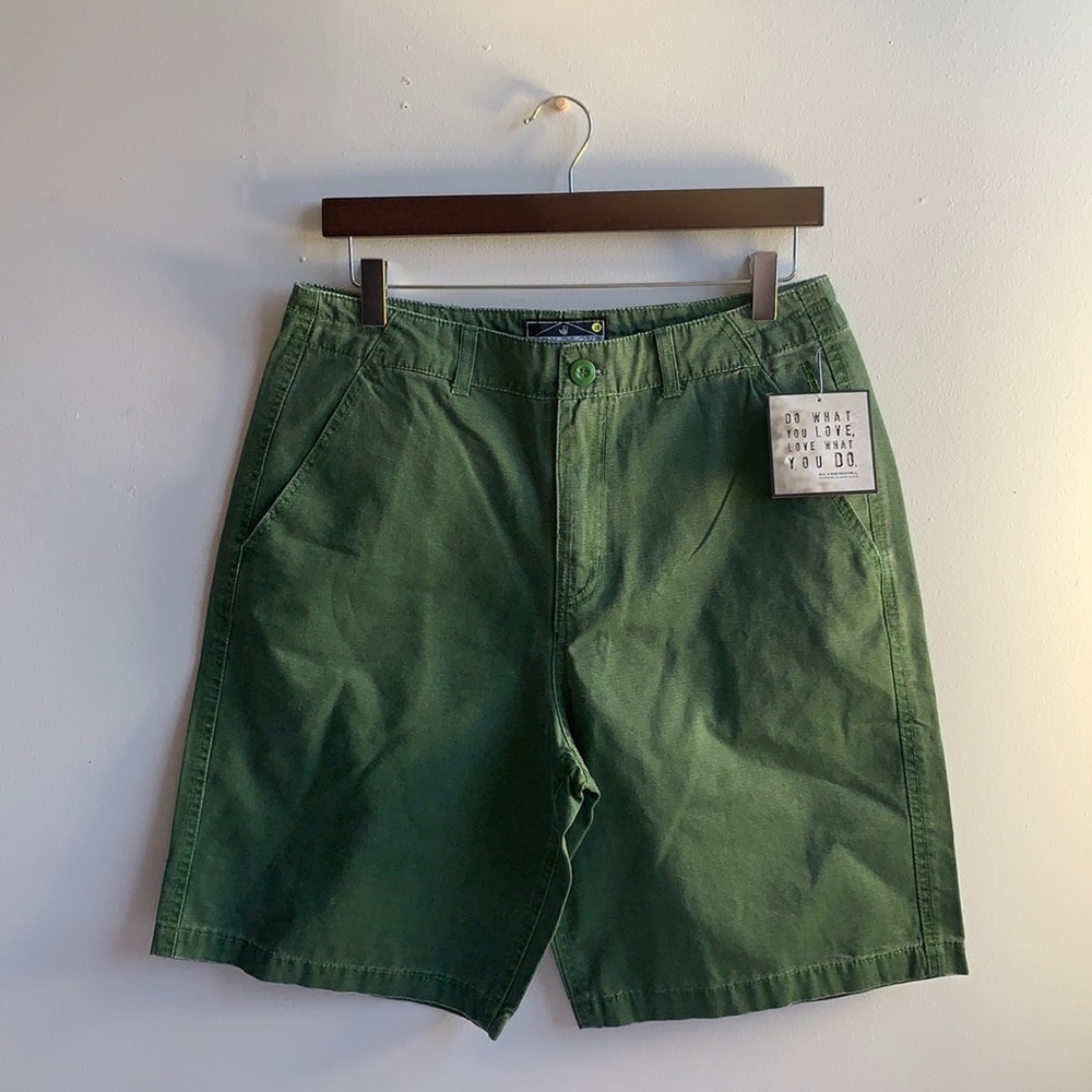 NWT Body Glove Shorts Size 32 Army Green